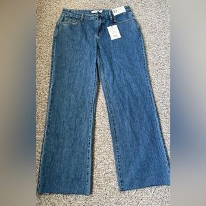 NWT Glassons US size 6/UK size 10 mid-wash low-rise straight leg jean